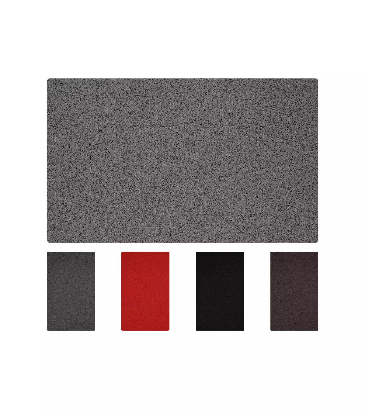 Felpudo de exterior de pvc rizado, 5 colores, 45x75 cm, FLEX