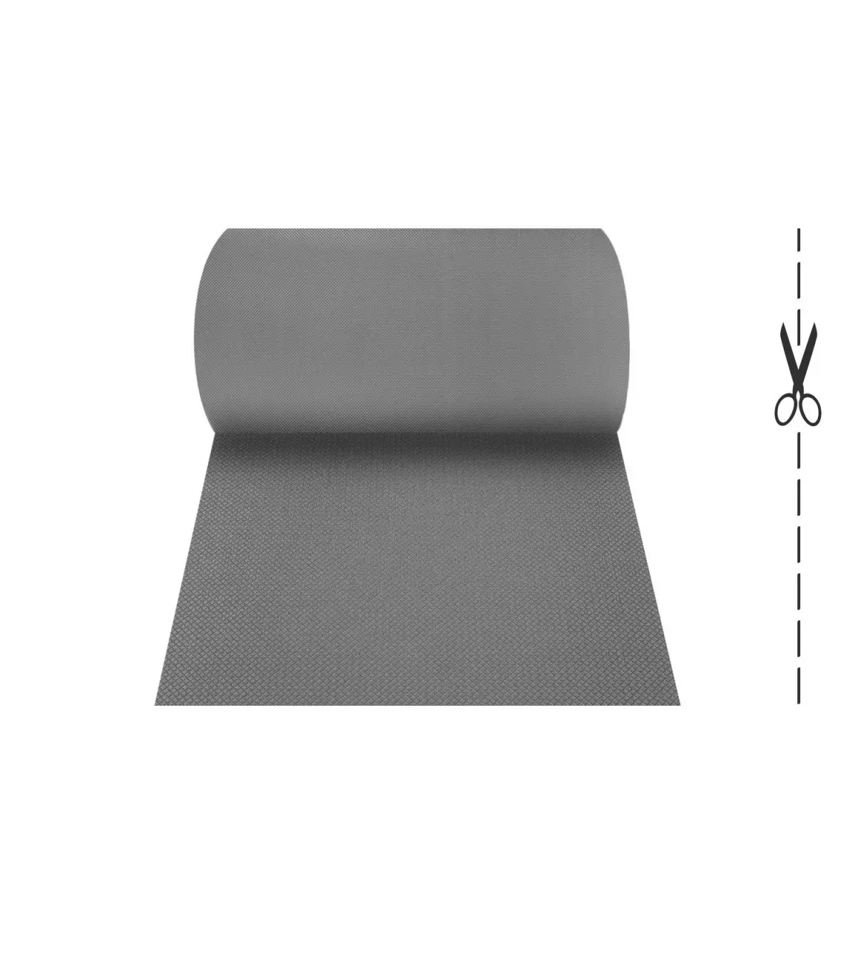 Tapis de cuisine en PVC, gris, MULTI