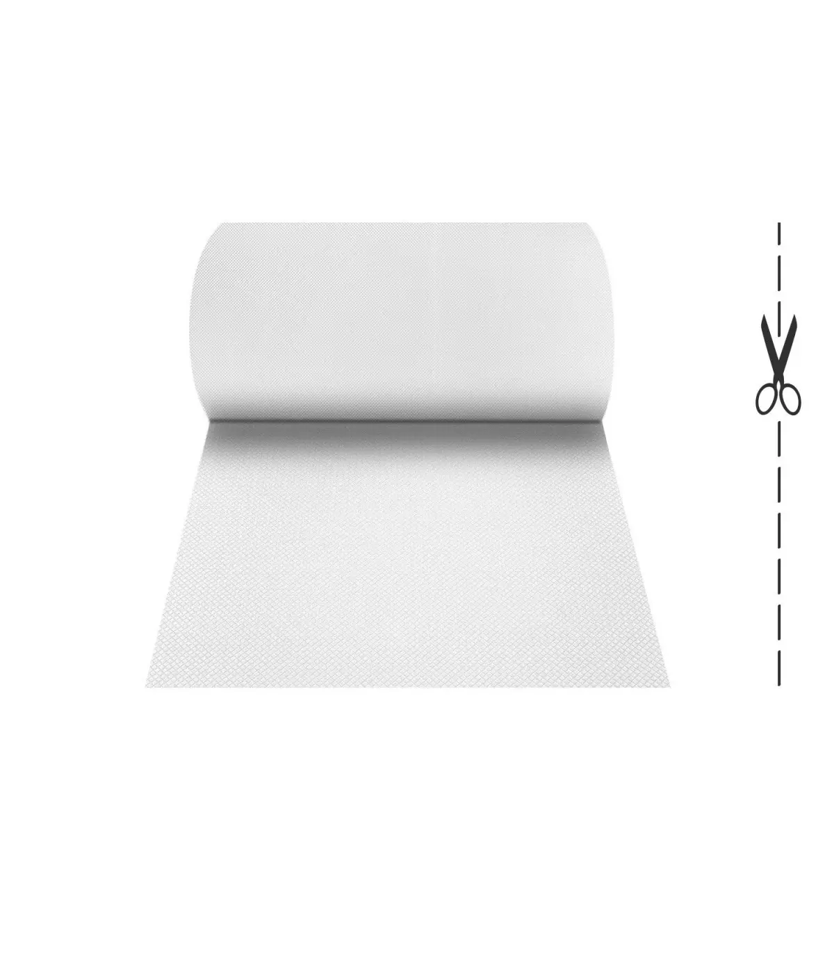 MULTI - Anti-slip kitchen mat in washable pvc, White