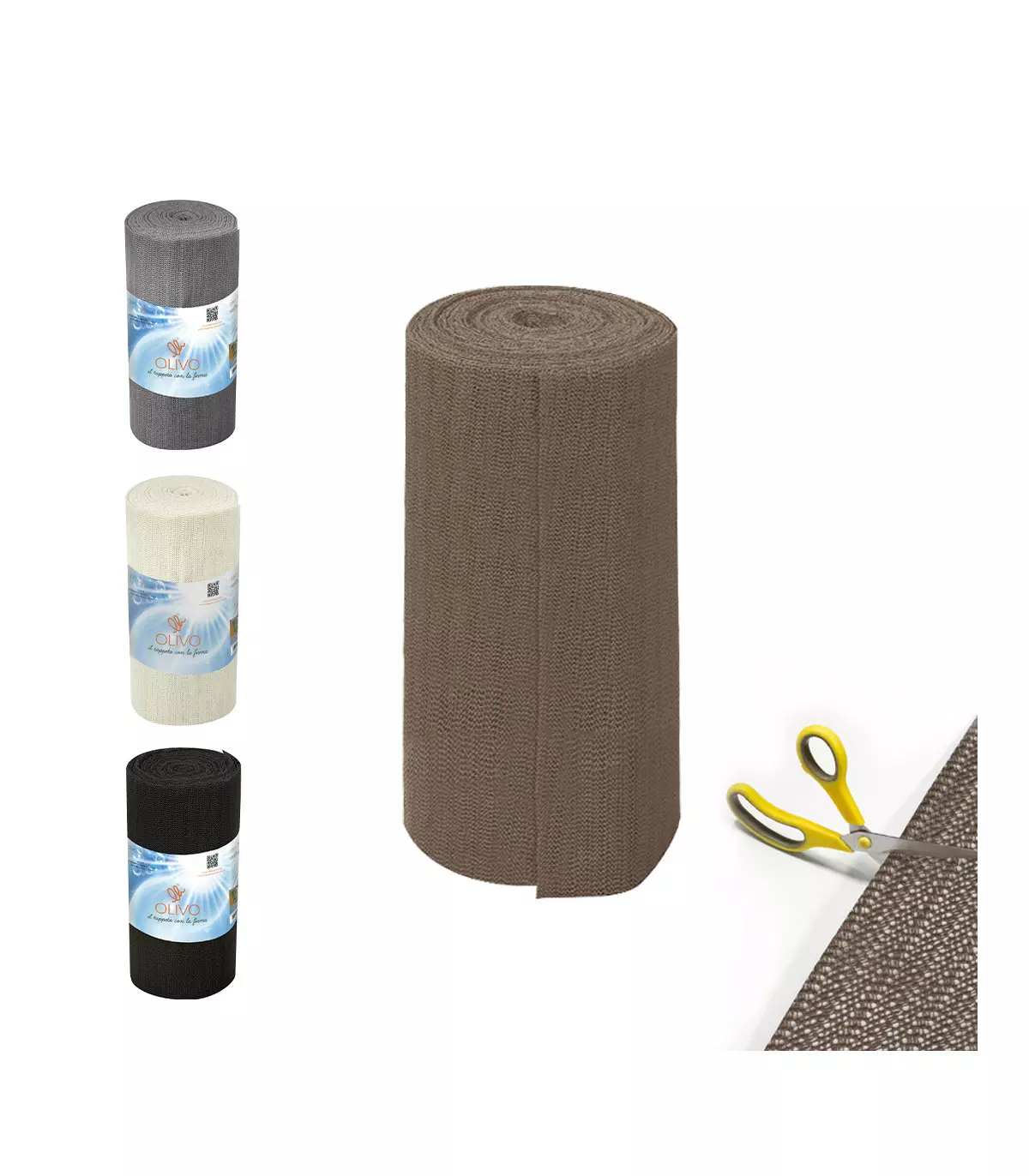 Latex antidérapant pour tapis en rouleau personnalisés H 50 cm, ANTISLIP