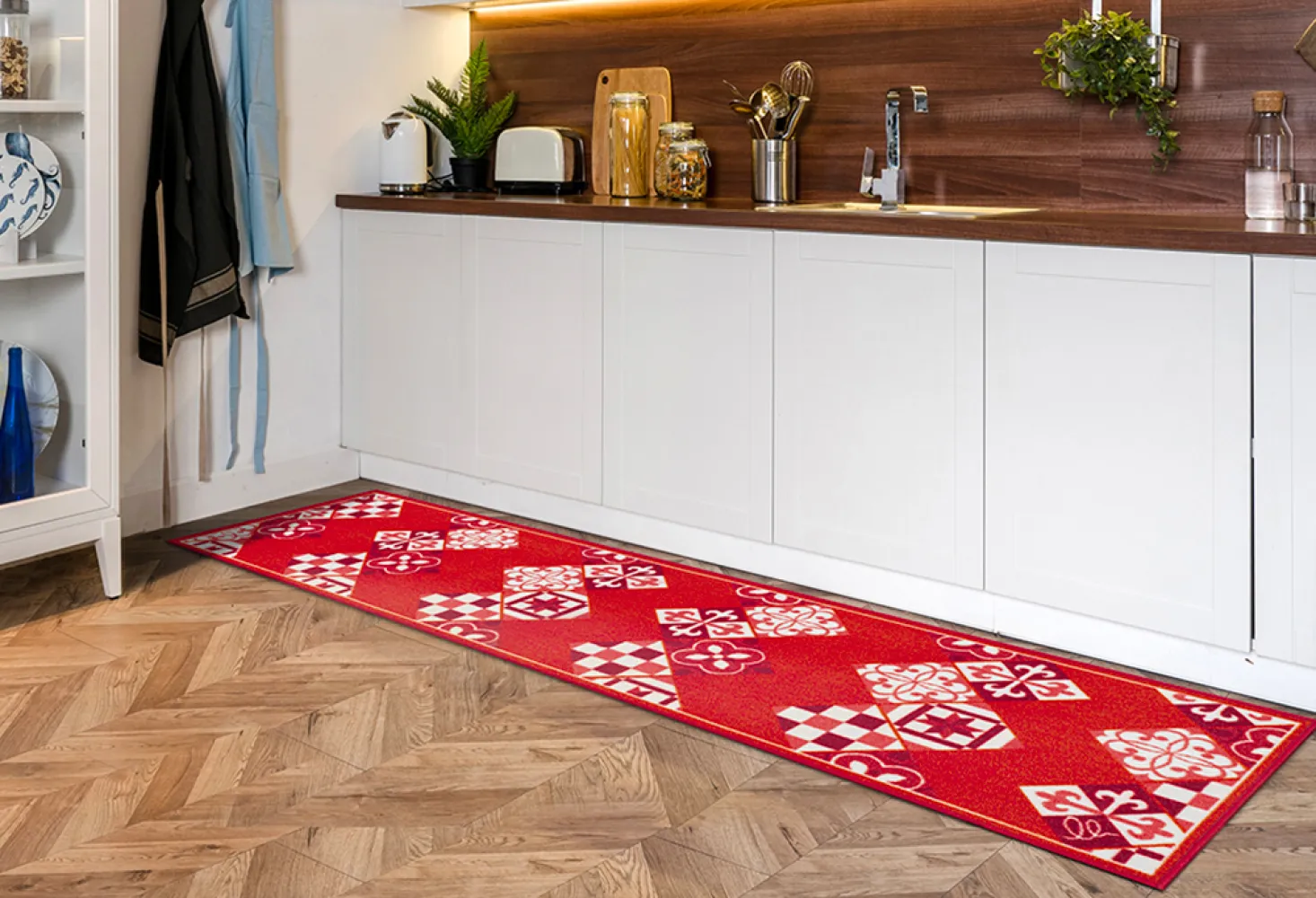 Red carpets for the home: