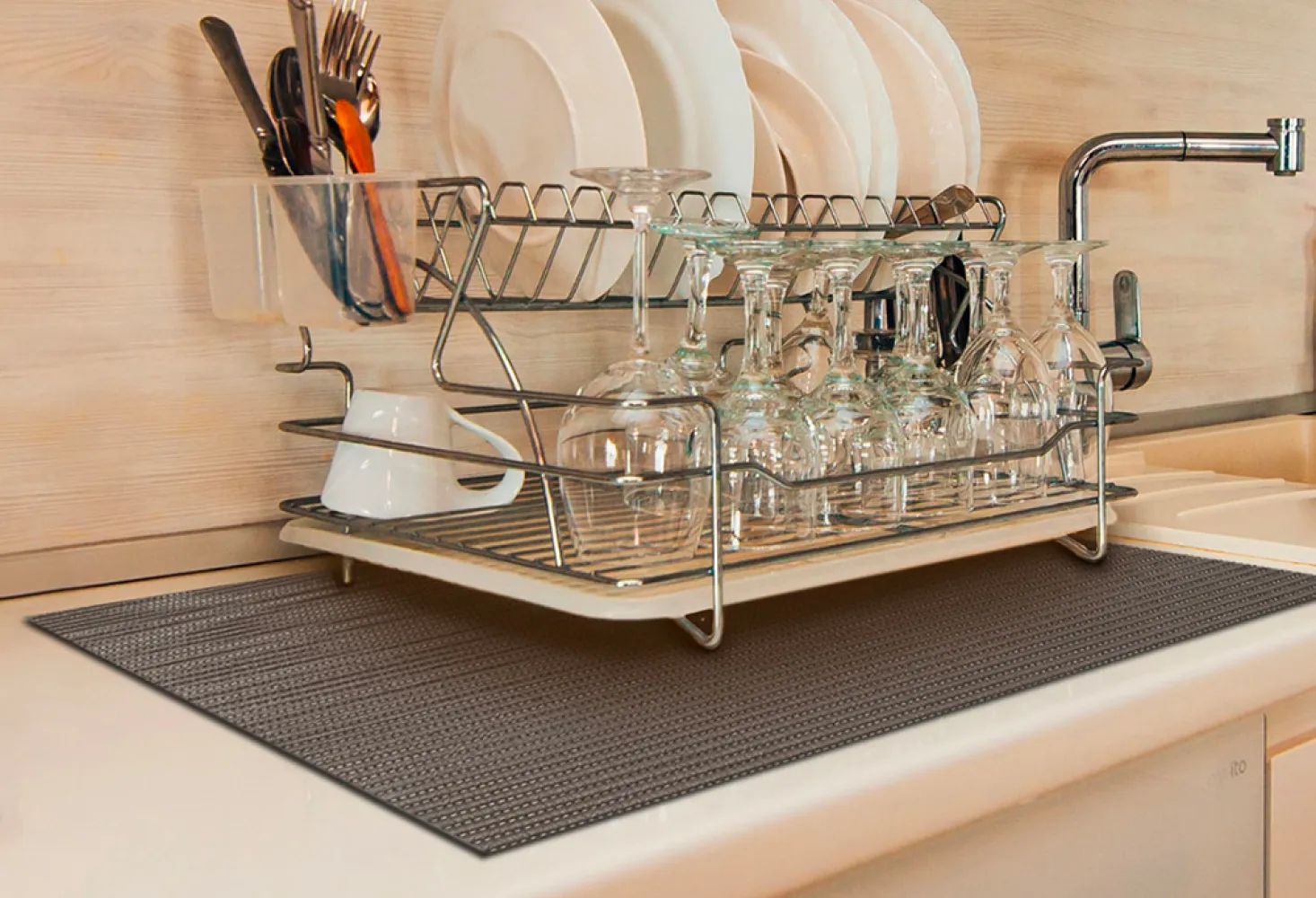 PVC kitchen protection mat