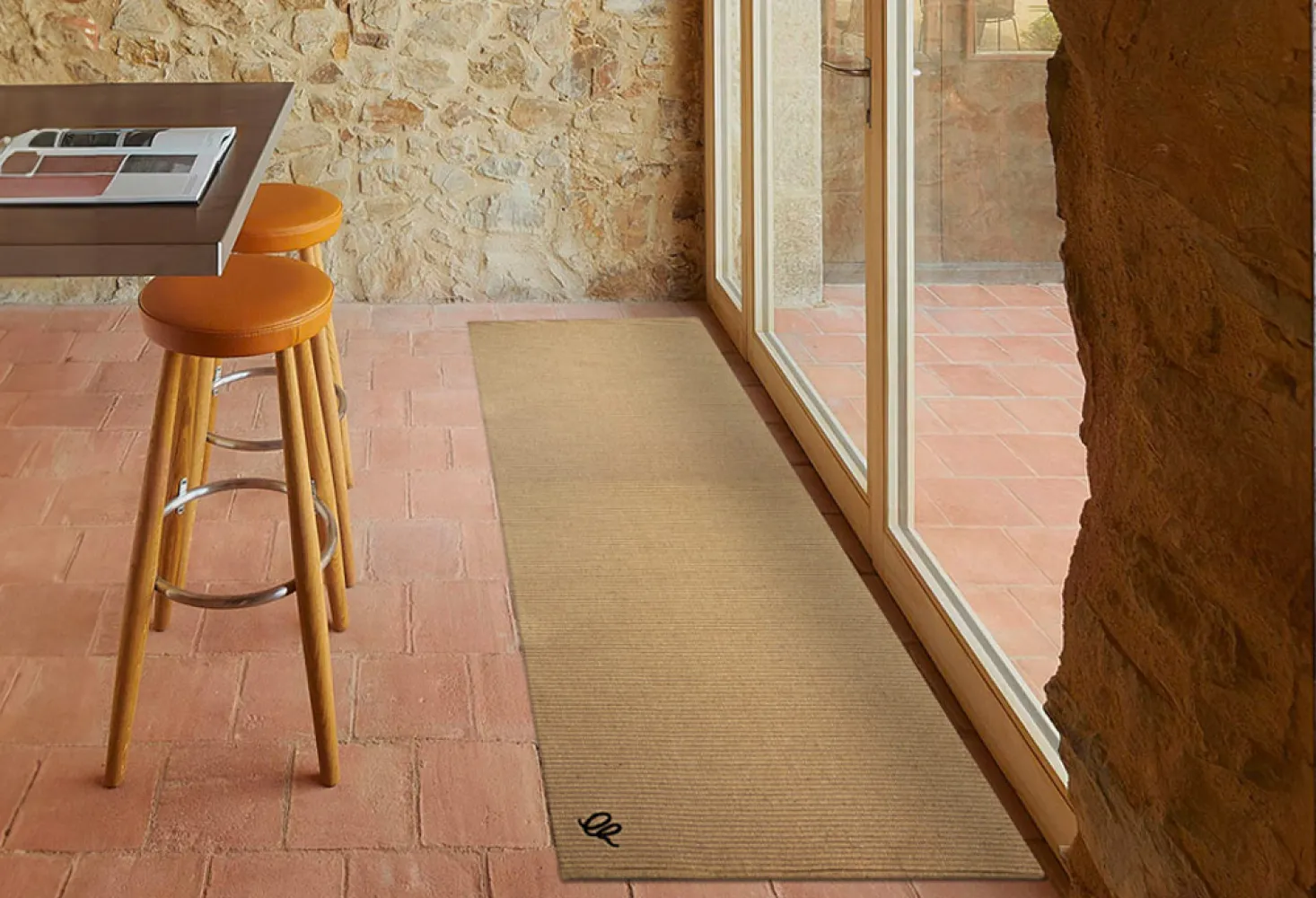 Tapis de cuisine en coton