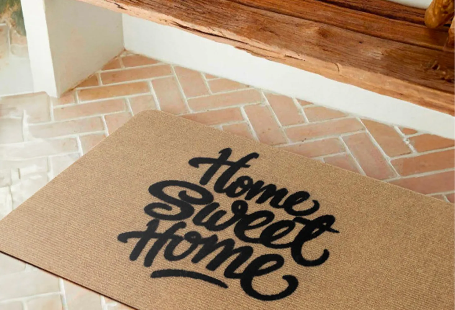 house entrance doormat