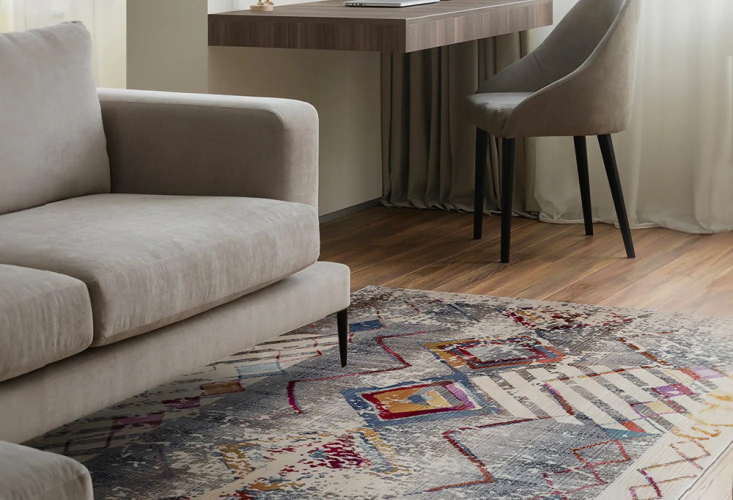 Tapis d'ameublement moderne