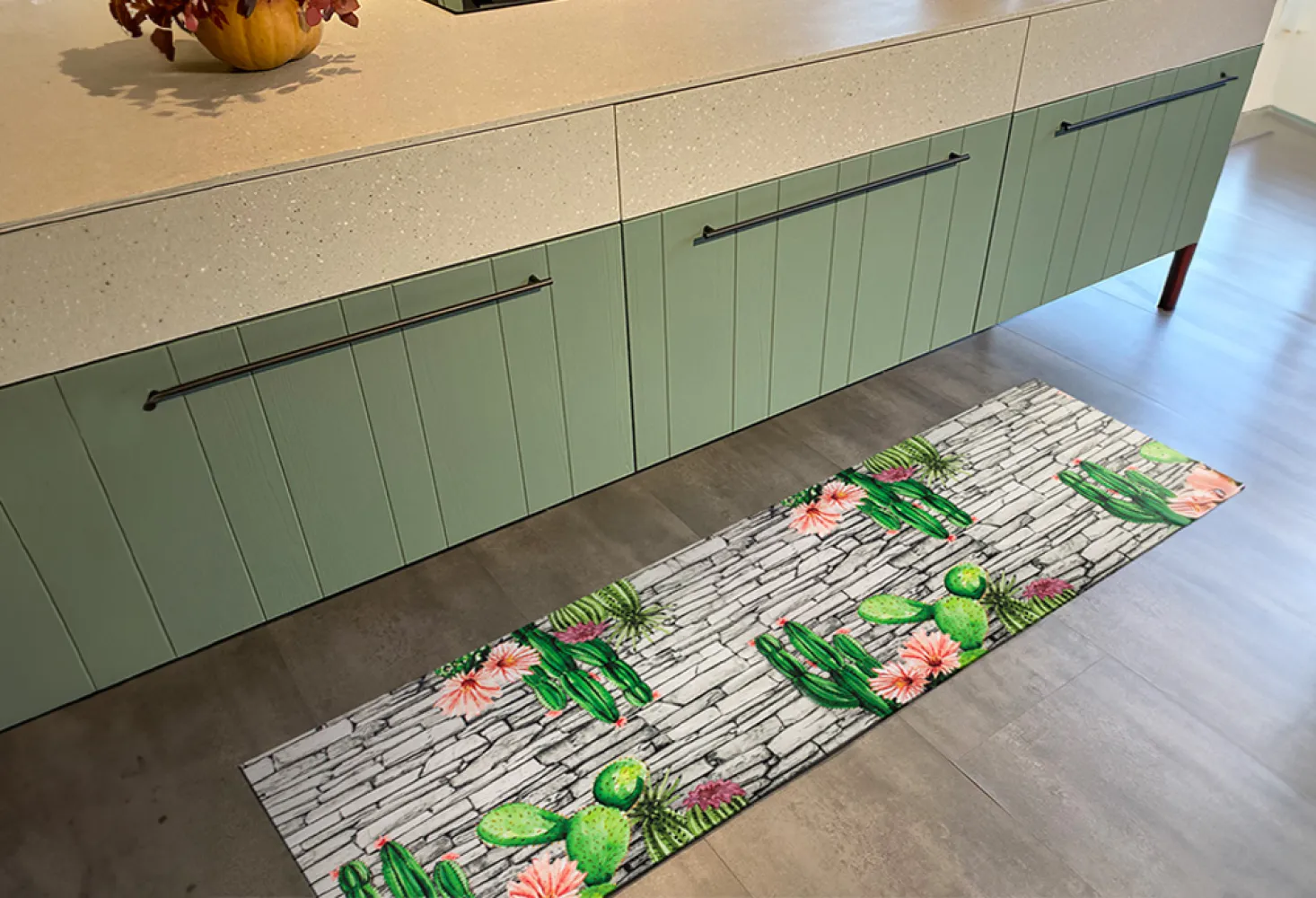 tapis de cuisine en pvc