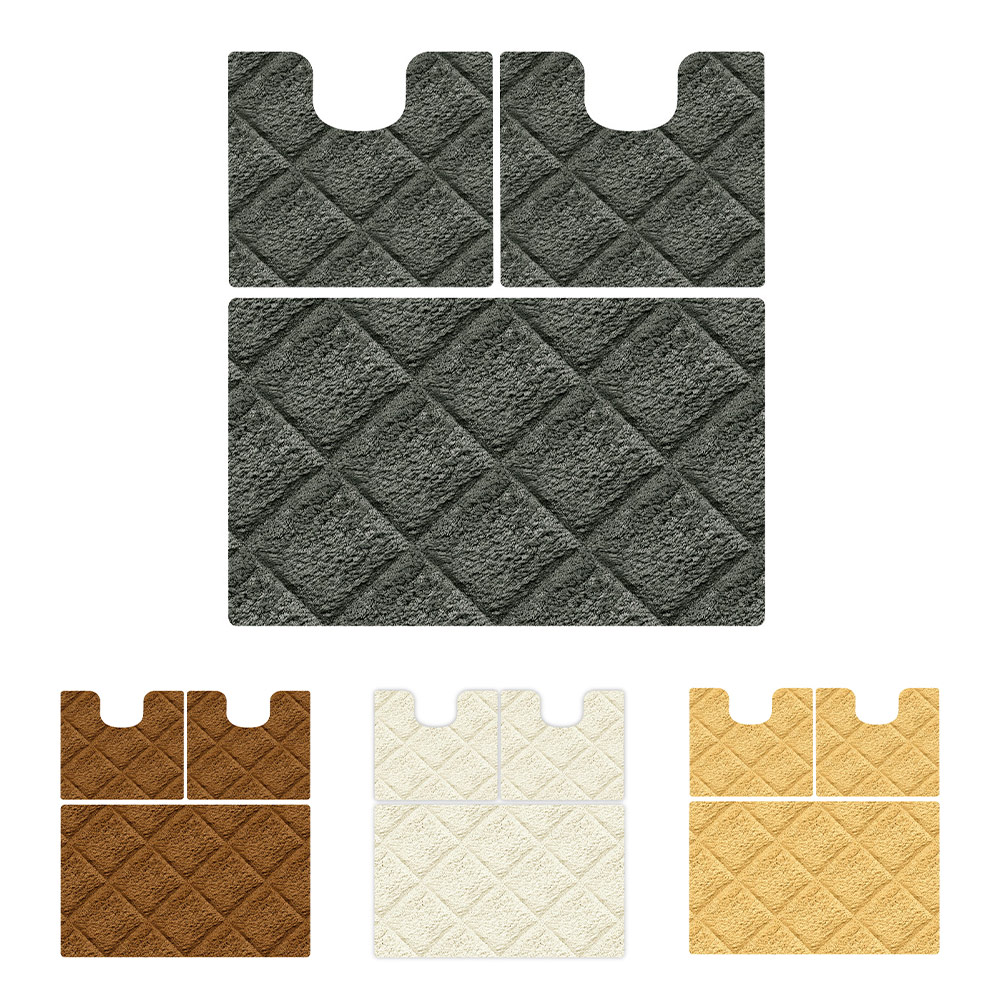 Bath mat PARURE CHIC SET 3 Pcs