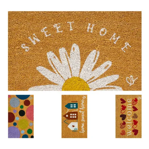 Modern non-slip entrance doormat, various designs, 30x50 cm, FANTASY 12