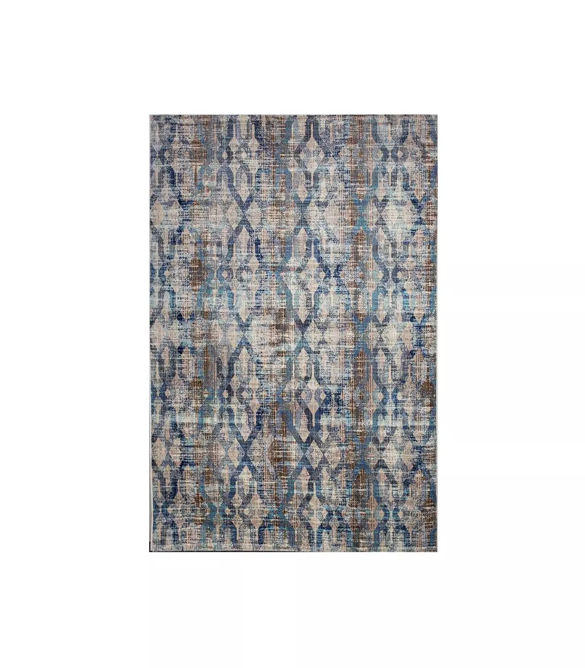 HIPPIE – Carpet for classic living room, various sizes mod. CHIC BLUE