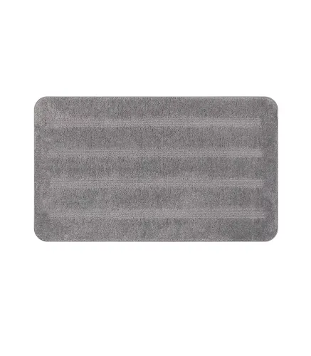 PARADISE - Anti-slip washable microfiber bath mat, gray various sizes