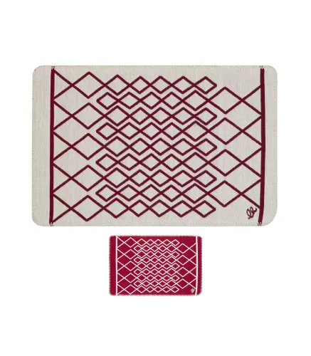 MARRAKECH - MASAI Modern and original double-sided carpet runner in recycled cotton, 3 sizes