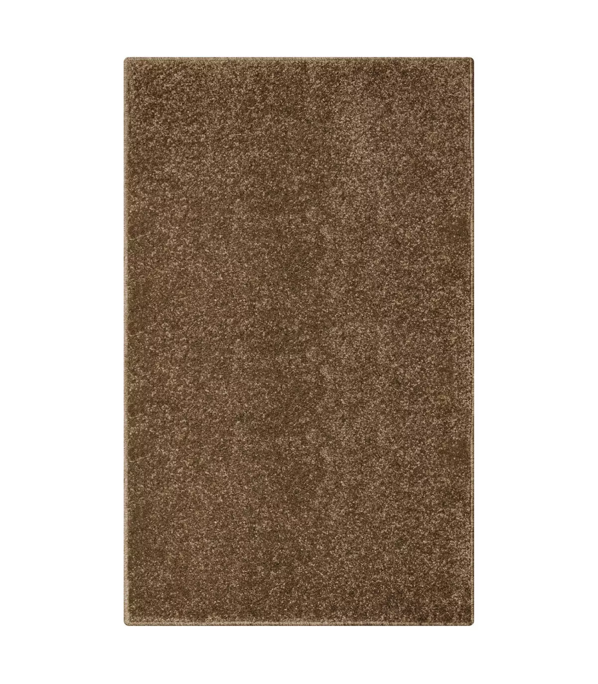 Tapis de salon marron, design moderne et sobre, TREND