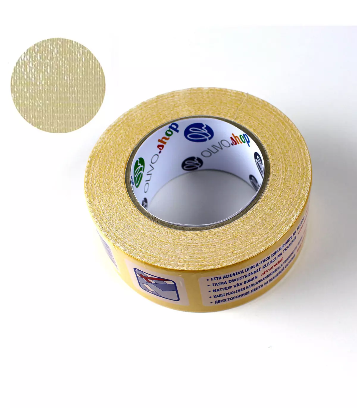 Double-sided adhesive tape 0.15x25 mt - thickness 0.50 mm