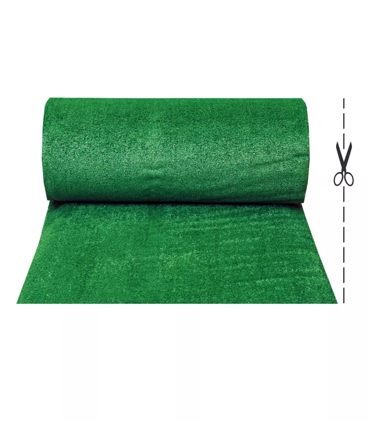 Synthetic grass carpet for swimming pool